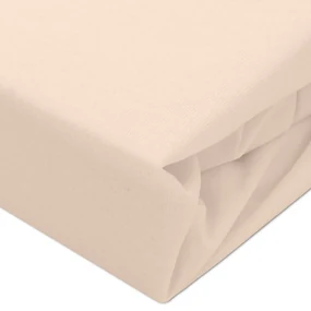 NEPRIEPUSTNÉ JERSEY PRESTIERADLO SG 018 90X200 CM BÉŽOVÁ