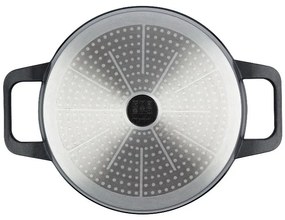 Livarno home Hrniec s pokrievkou, 28 cm (čierna)  (100383587)