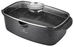 Pekáč s vekom a výlevkou 32x21m 5,7L Valdinox