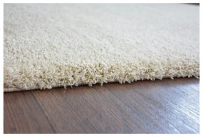 Luxusný kusový koberec Shaggy Azra krémový 60x100cm