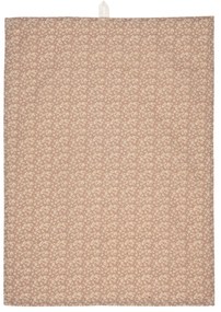 Ib Laursen Bavlnená utierka Beate Malva/Flowers 50 × 70 cm