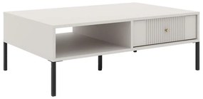 Konferenčný stolík LUE béžová/čierna