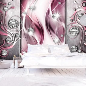 Artgeist Fototapeta - Pink and Diamonds Veľkosť: 350x245, Verzia: Premium