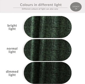 Tmavozelená ženilková rozkladacia/s úložným priestorom rohová pohovka (ľavý roh/do L) Tonga – Maison de Rêve