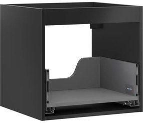 Mexen Box-A, závesná skrinka 50 cm, 1 zásuvka, čierna matná, 91AX0-0500-470-1-71