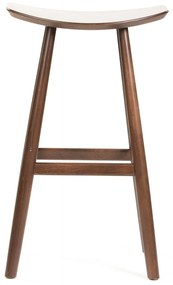 KYOTO WALNUT 77 DREVENÁ BAROVÁ STOLIČKA walnut