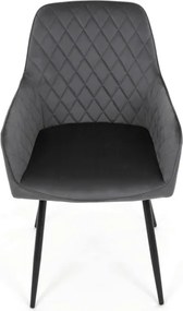 Jedálenská stolička sivá DCH-215 GREY4