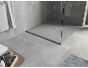 Mexen Hugo, SMC obdĺžniková sprchová vanička 140 x 100 cm, šedá, 42611014