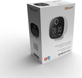 Domáca kamera s nočným svetlom a hodinami - Solight 1D81