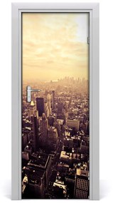 Fototapeta samolepiace dvere Manhattan New York 85x205 cm