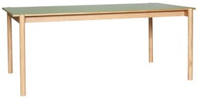 Jedálenský stôl z dubového dreva 107x190 cm Oblique – Hübsch