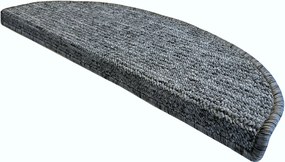 Vopi Nášľapy na schody Alassio modrošedé polkruh, samolepiaci - 28x65 polkruh (rozmer vrátane ohybu)