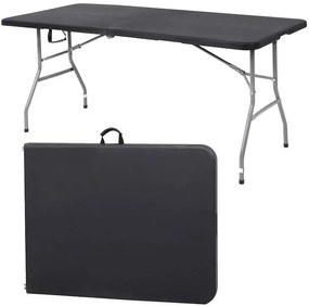 Skladací cateringový stôl 180 cm Springos GF0056 - čierny