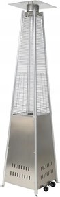 Záhradný plynový ohrievač MIR-H71-24SS strieborný
