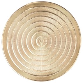 Prestieranie v zlatej farbe Tiseco Home Studio, ⌀ 39,5 cm