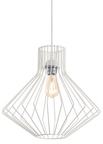 Závesné svietidlo Ideal lux 200903 AMPOLLA-4 SP1 BIANCO 1xE27 60W biela