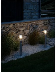 Nordlux - Vonkajšie svietidlo LINTON 1xE27/15W/230V IP54 strieborné