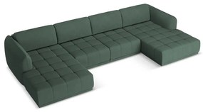 Zelená rohová pohovka Hoku – Makamii