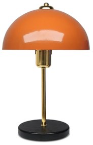 Stolní lampa Rety oranžová/zlatá