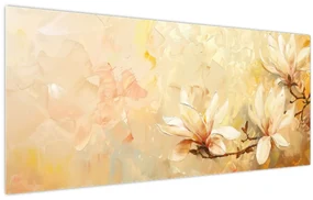 Obraz - Kvety (120x50 cm)