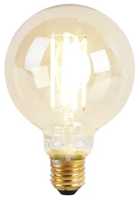 Inteligentná stojaca lampa zlatá 156 cm vrátane 2 Wi-Fi G95 - Botanica