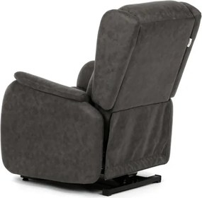 Polohovacie kreslo čierne, elektrické TV-L8902 BK3