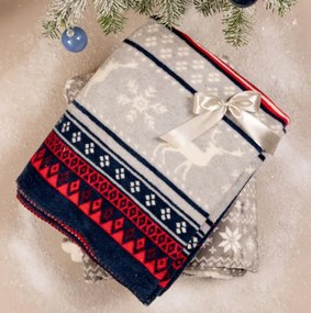 Deka NORA s vianočným vzorom 759871