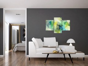 Obraz geometrické abstrakcie (90x60 cm)