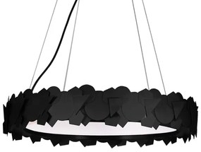 LED Luster na lanku SOHO 1xLED/24W/230V čierna