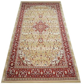 Vlnený koberec VERA W1087 Camelhair / terra