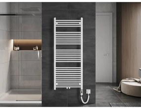 Mexen Mars, elektrické vykurovacie teleso 1500 x 600 mm, 900 W, biela, W110-1500-600-2900-20