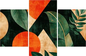 Obraz - Geometrické prírodné motívy II. (90x60 cm)