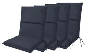 Doppler CITY 4412 nízky - set 4 ks - poduška na stoličku a kreslo