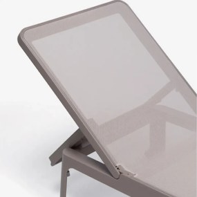 PLANO záhradné lehátko tortora/tortora