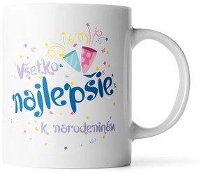 Sablio Hrnček Všetko najlepšie k meninám - 330 ml - standard