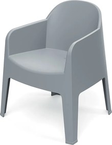 Záhradná stolička s podrúčkami MILANES 68x60x80,5 cm - výber z 5 prevedení