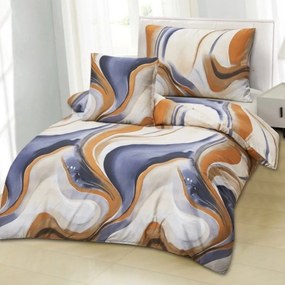 3 dielne Obliečky mikrovlákno Purple 200x140cm+90x70cm TiaHome