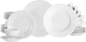 XXXLutz KOMBINOVANÝ SERVIS Frederike weiss 30-dielne Creatable - Online Only bytové doplnky - 007768067903