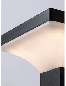 Rabalux 77044 - LED solárne nástenné svietidlo GELEEN LED/4W/230V IP44 čierne