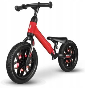 QPlay - Odrážadlo s LED svetlami na kolesách SPARK červená