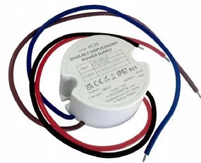 ECOLIGHT 24V - 20W - 0,8A - IP67 vodeodolný zdroj pre LED pásik
