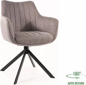 SI Stolička Azalia Brego sivý