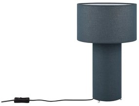 Tmavomodrá stolová lampa (výška 40 cm) Bale – Trio