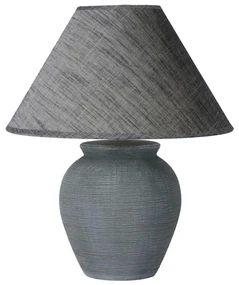 Lucide 47507/81/36 - Stolná lampa RAMZI 1xE27/60W/230V šedá LC2577