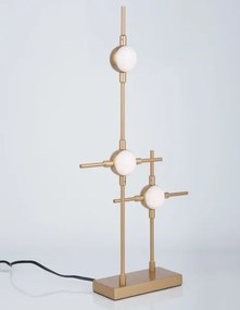 LED stolová lampa Atomo 28 zlaté