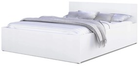 GL Manželská posteľ Dorian - biela Rozmer: 160x200