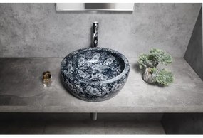 Sapho - Umývadlo na dosku PRIORI pr. 41 cm keramika/modrá