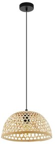Eglo 55695 - Luster na lanku CLAVERDON 1xE27/40W/230V pr. 37 cm béžová