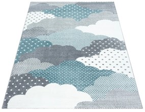 Ayyildiz Detský kusový koberec BAMBI 0820, Modrá Rozmer koberca: 140 x 200 cm