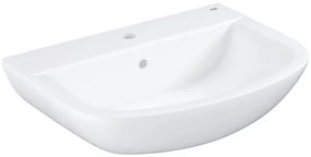 Grohe Bau Ceramic umývadlo 64,6x46,8 cm alpská biela otvor pre batériu uprostred 39420000 G39420000